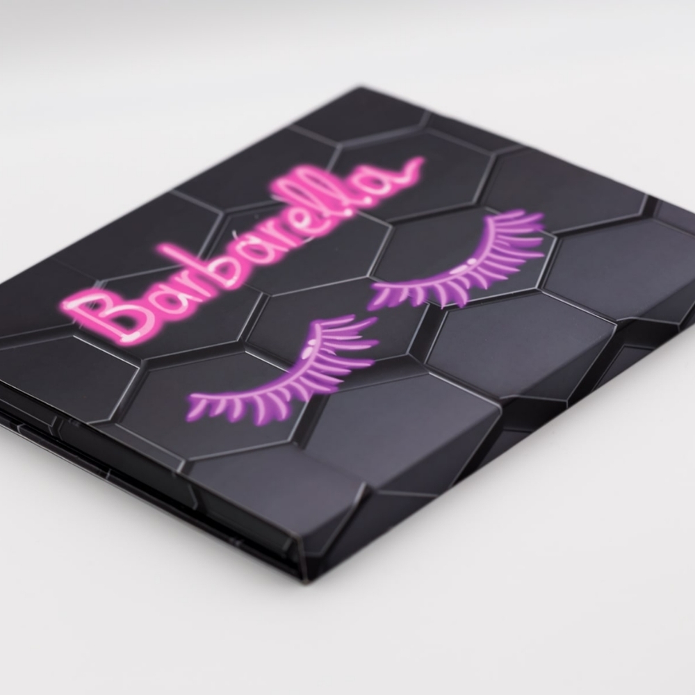New Beebeauty Barbarella eyeshadow palette: glitter, shimmer & matte.